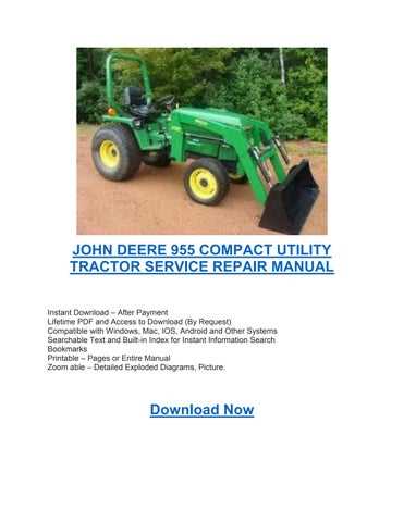 john deere 955 parts diagram