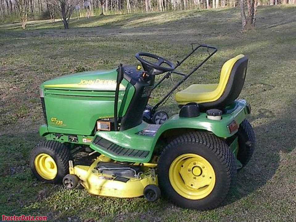 john deere gt235 parts diagram