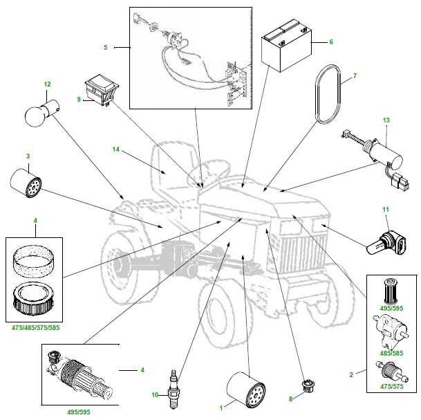 john deere jx75 parts diagram