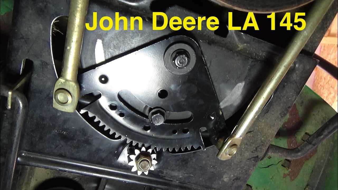 john deere la145 deck parts diagram