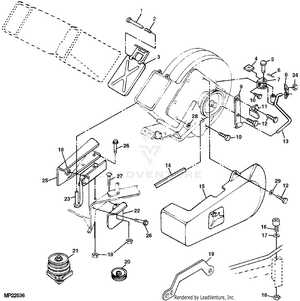 john deere lt160 parts diagram