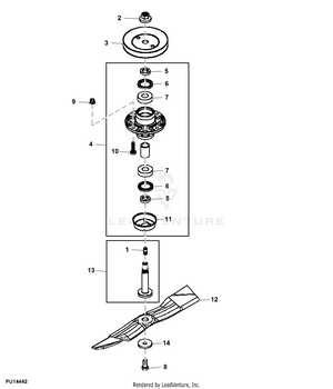 john deere x320 deck parts diagram