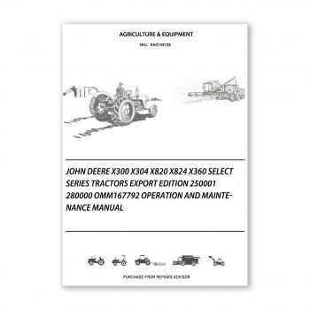 john deere x360 parts diagram