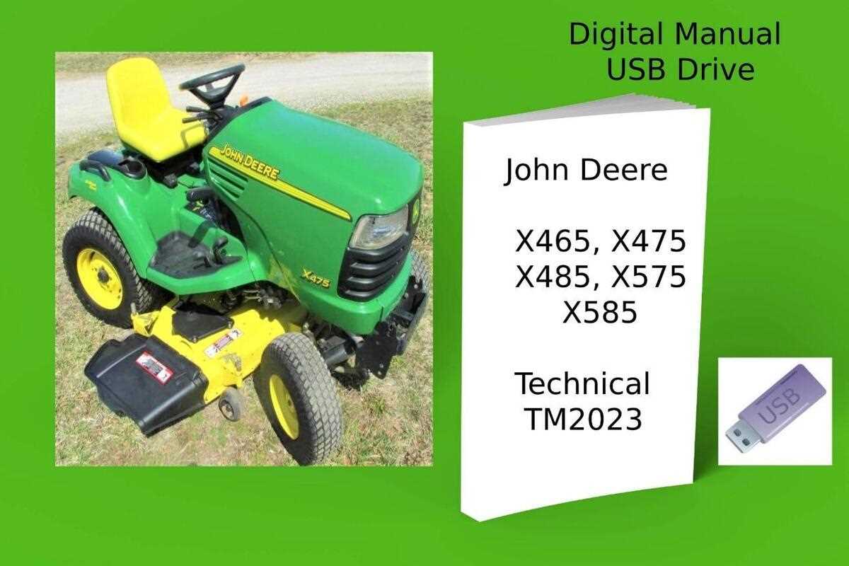 john deere x485 parts diagram