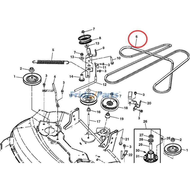 john deere z245 parts diagram