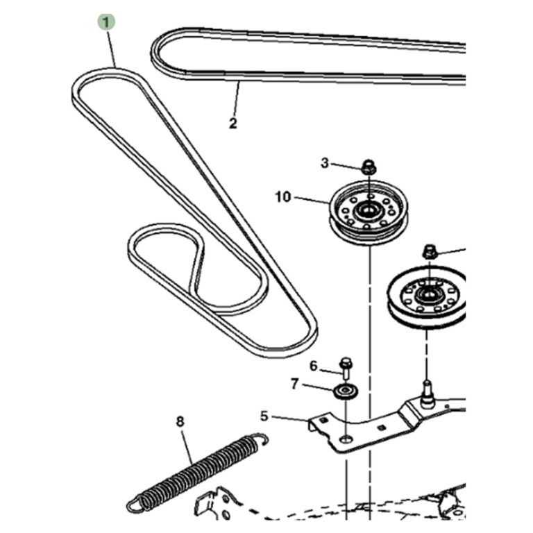 john deere z355r parts diagram