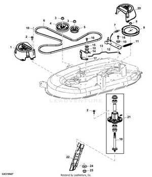 john deere z355r parts diagram