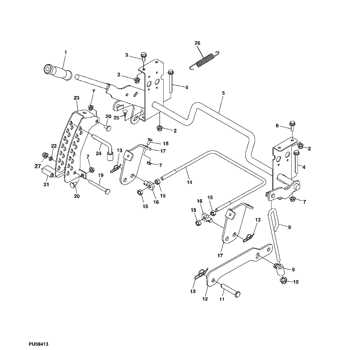 john deere z425 48 inch deck parts diagram