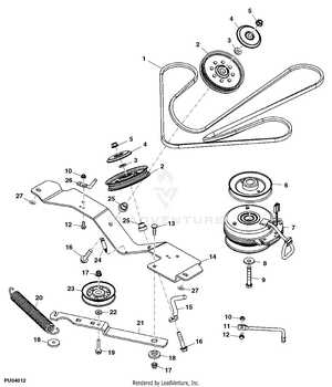 john deere z425 48 inch deck parts diagram