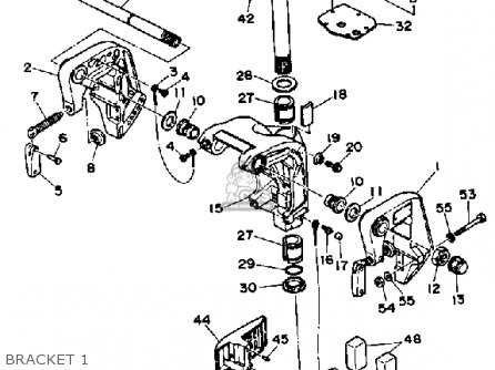 johnson 25 hp outboard parts diagram