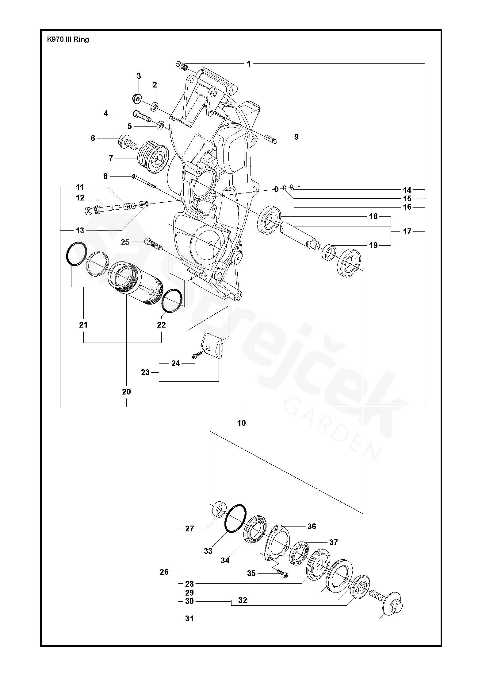 k970 parts diagram