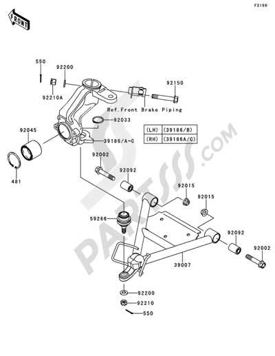 kawasaki mule 610 parts diagram