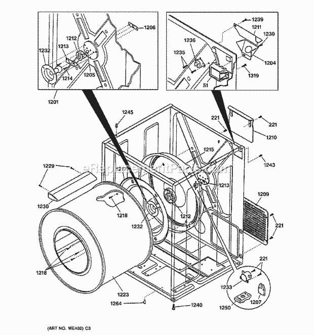 kenmore 70 series washer parts diagram