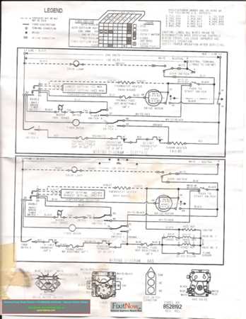 kenmore dryer model 110 parts diagram