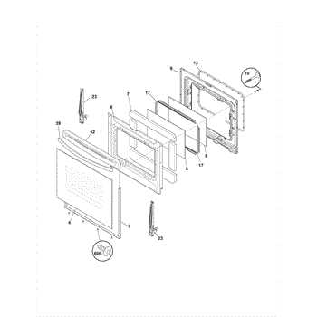 kenmore electric range model 790 parts diagram