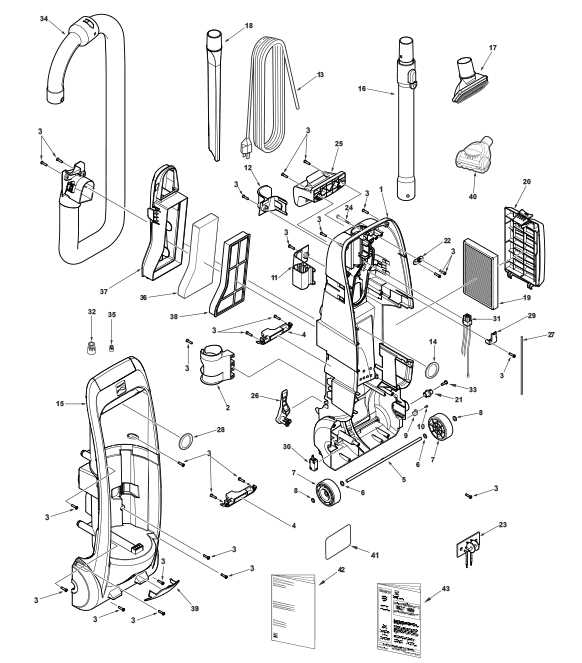 kenmore intuition vacuum parts diagram