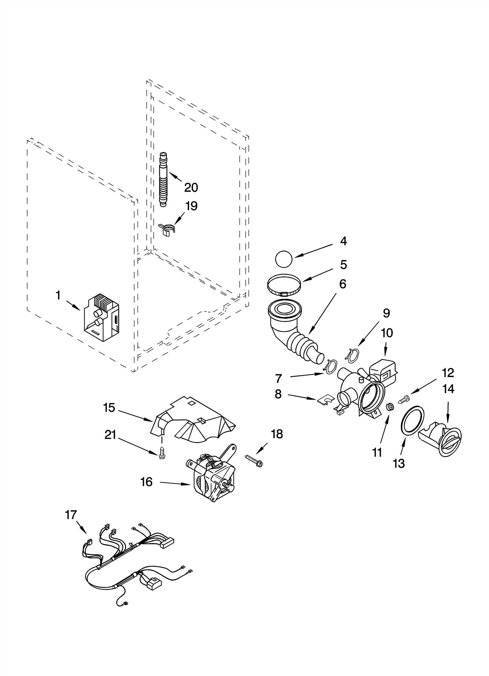 kenmore top load washer parts diagram