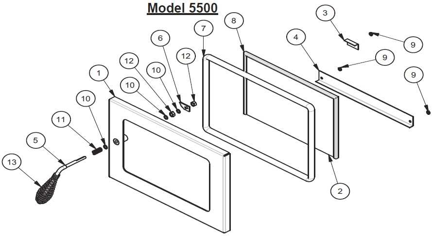 king pellet stove parts diagram