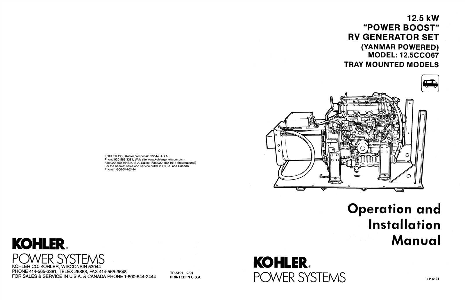 kohler 5e marine generator parts diagram