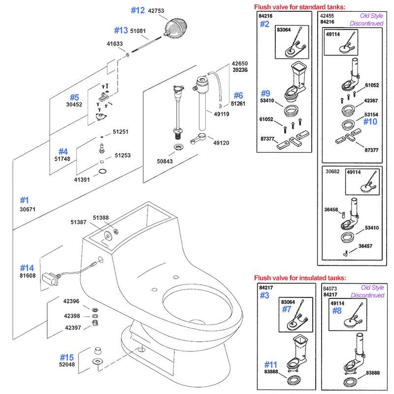 kohler bidet parts diagram