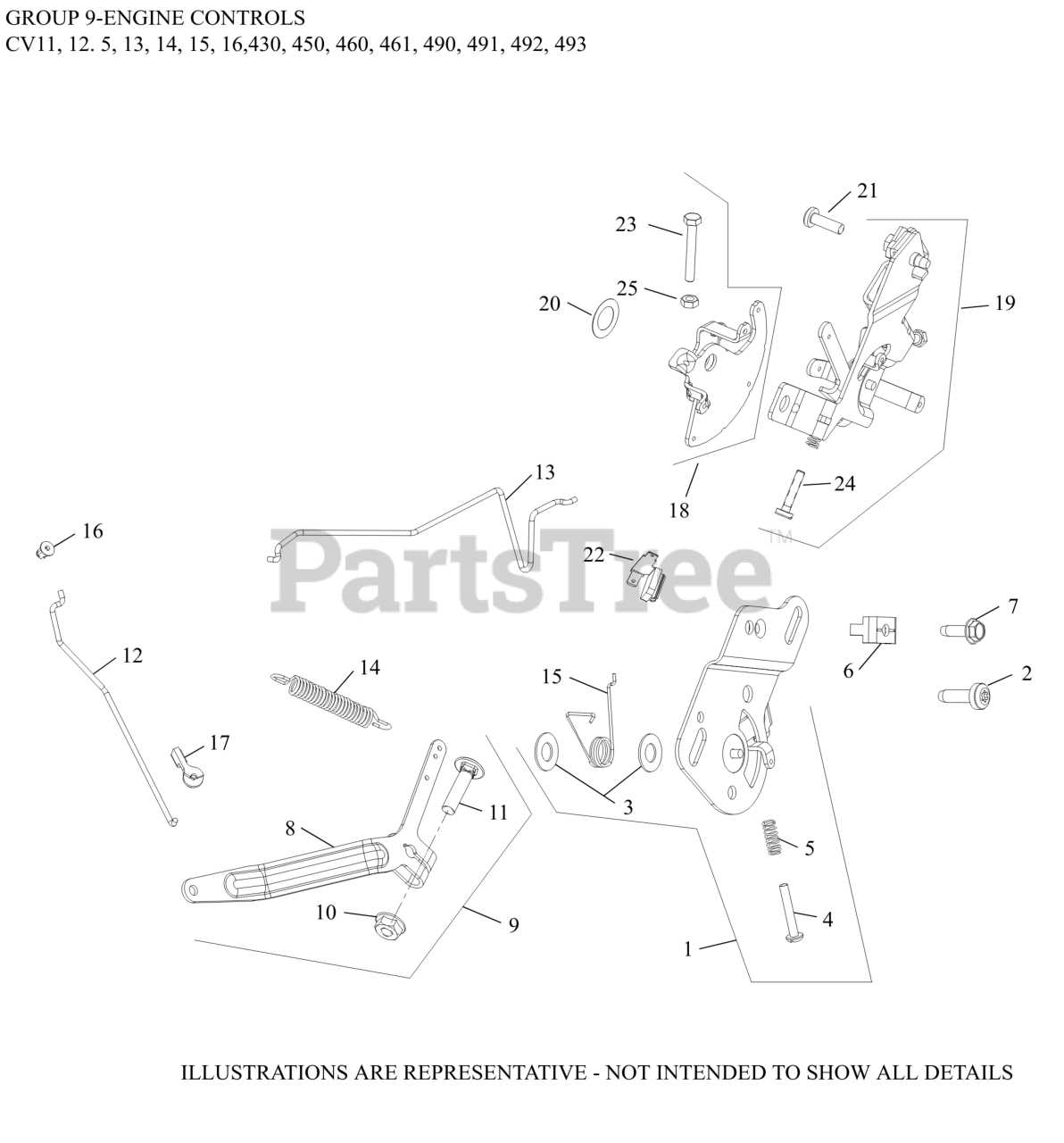 kohler cv16s parts diagram