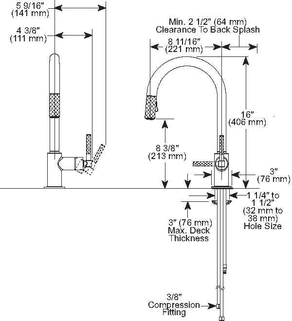 kohler faucet parts diagram