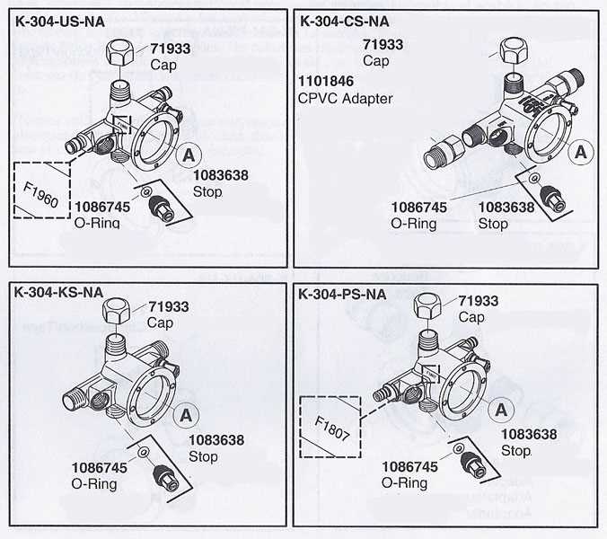 kohler k 304 parts diagram