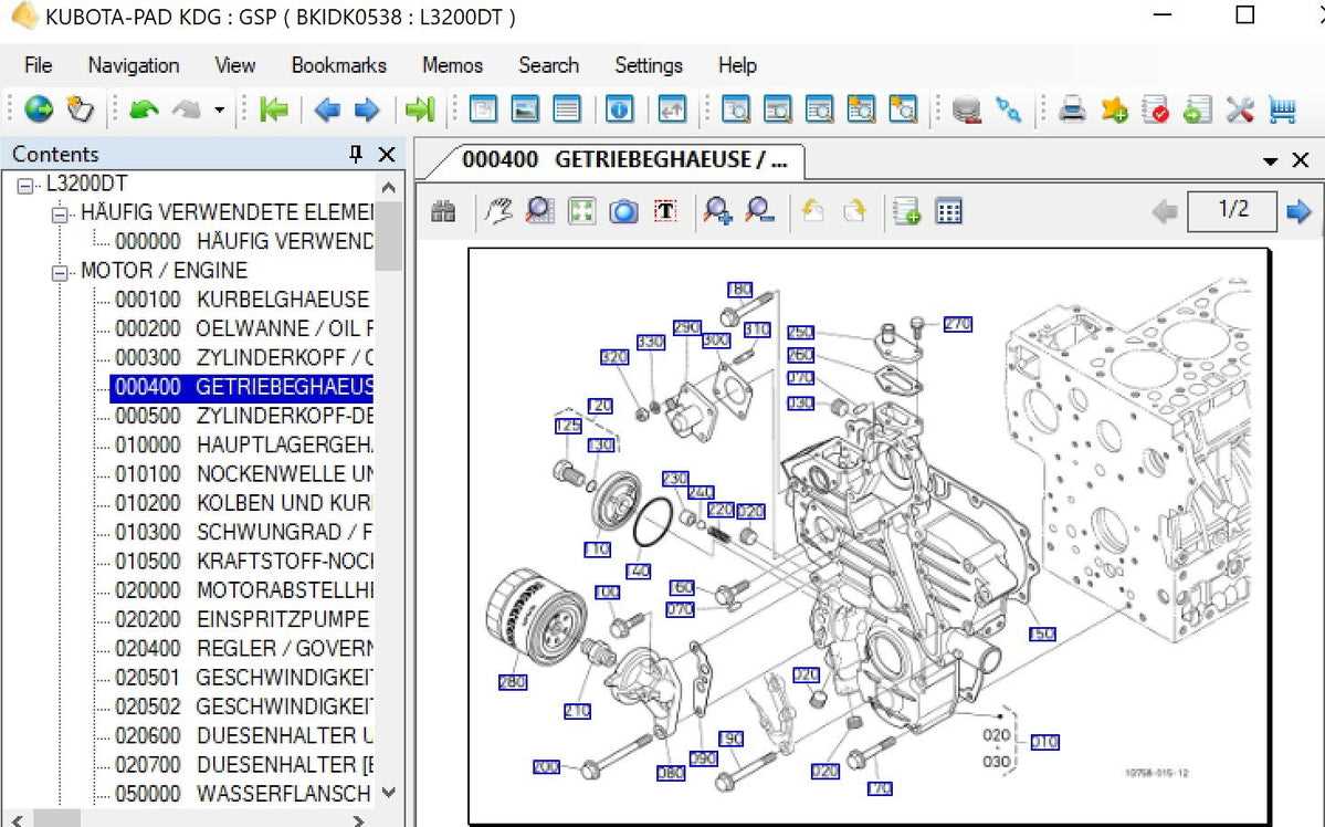 kubota b2150 parts diagram