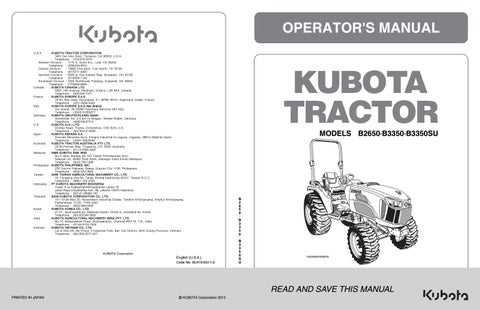 kubota b2650 parts diagram