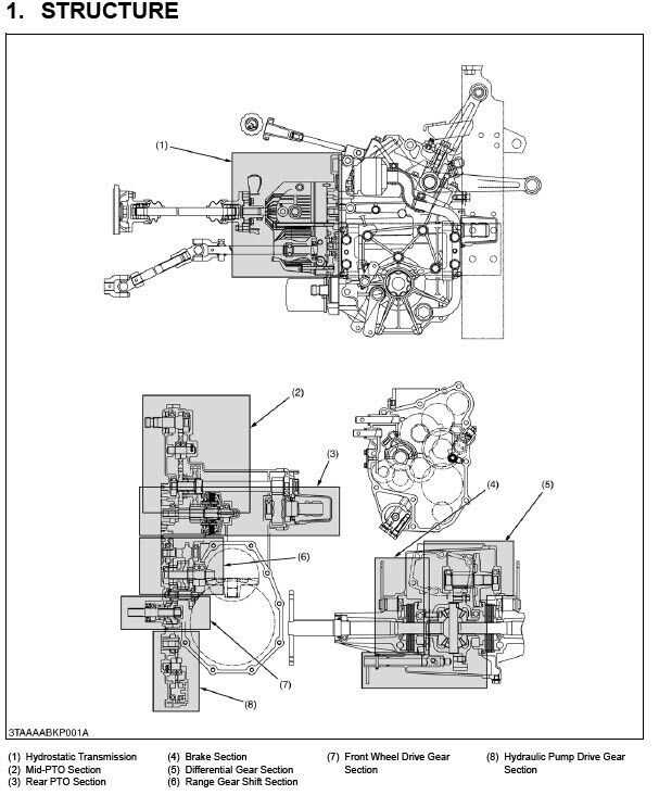 kubota bx2200 parts diagram