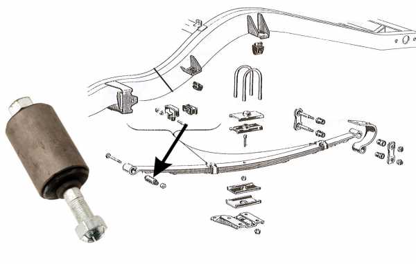 leaf spring parts diagram