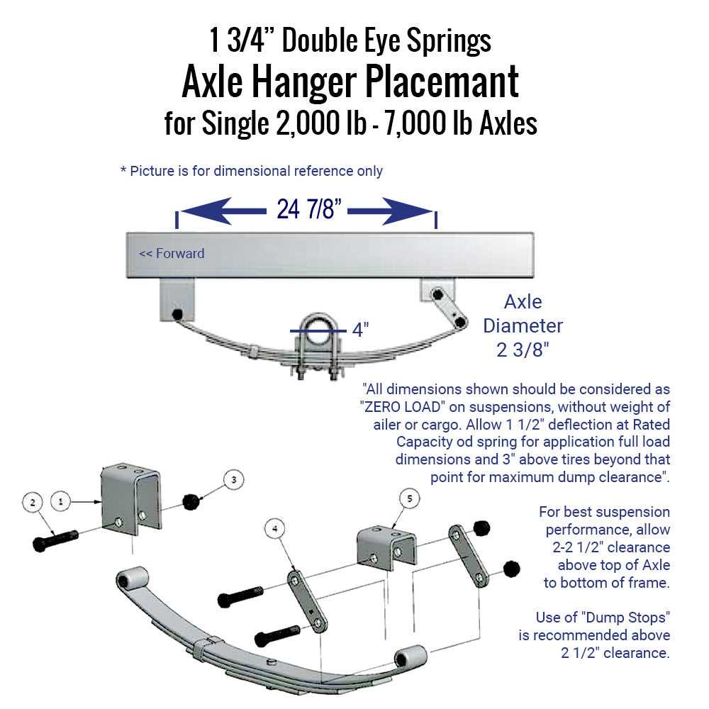 leaf spring parts diagram