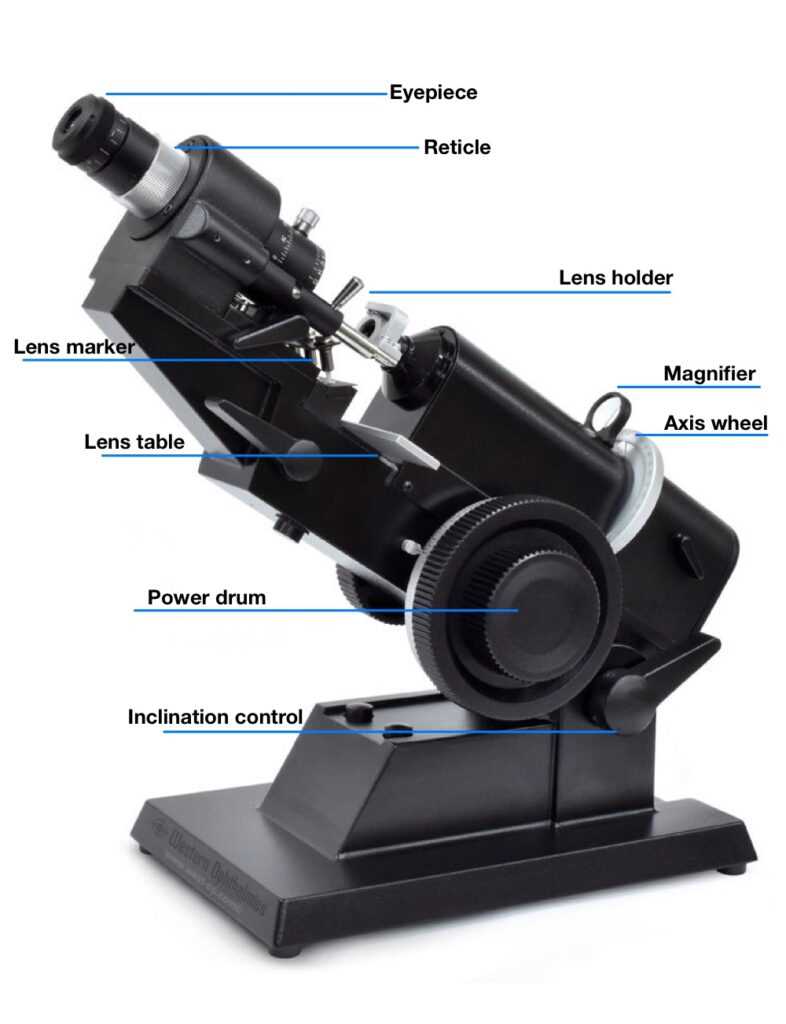 lensometer parts diagram