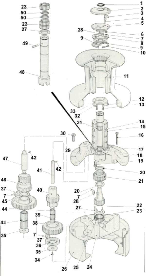 lewmar windlass parts diagram