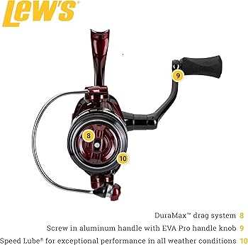 lews reel parts diagram