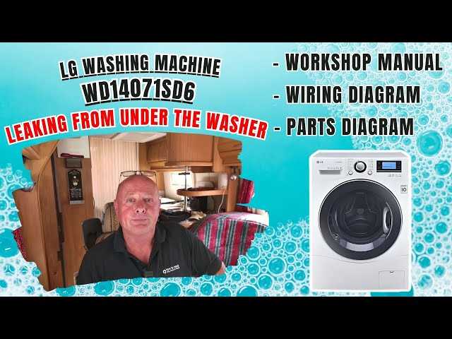 lg front load washing machine parts diagram