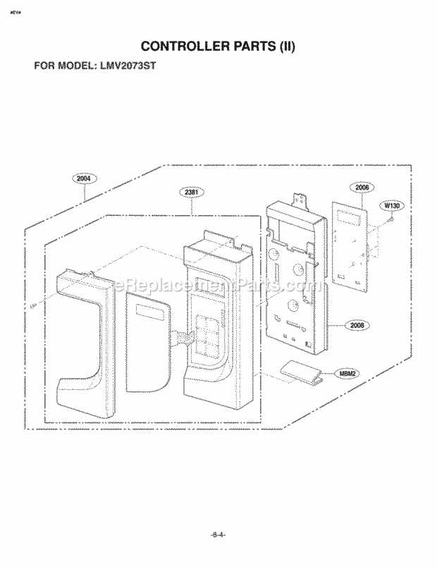 lg microwave parts diagram