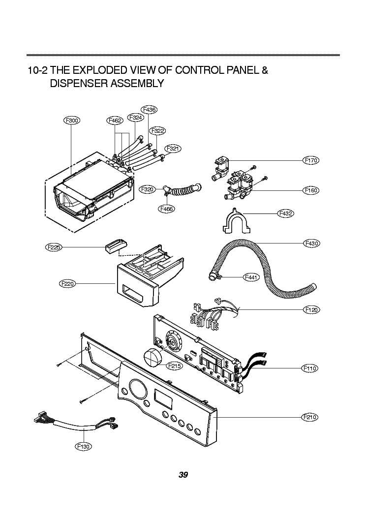 lg washer parts diagram