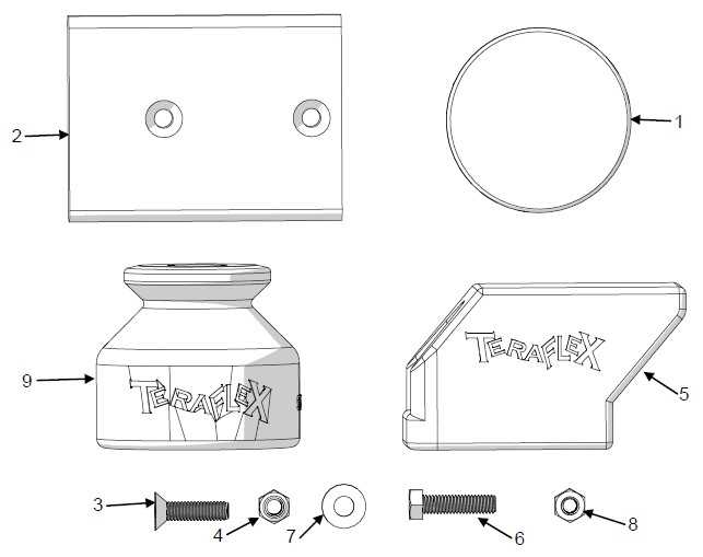 lift kit parts diagram