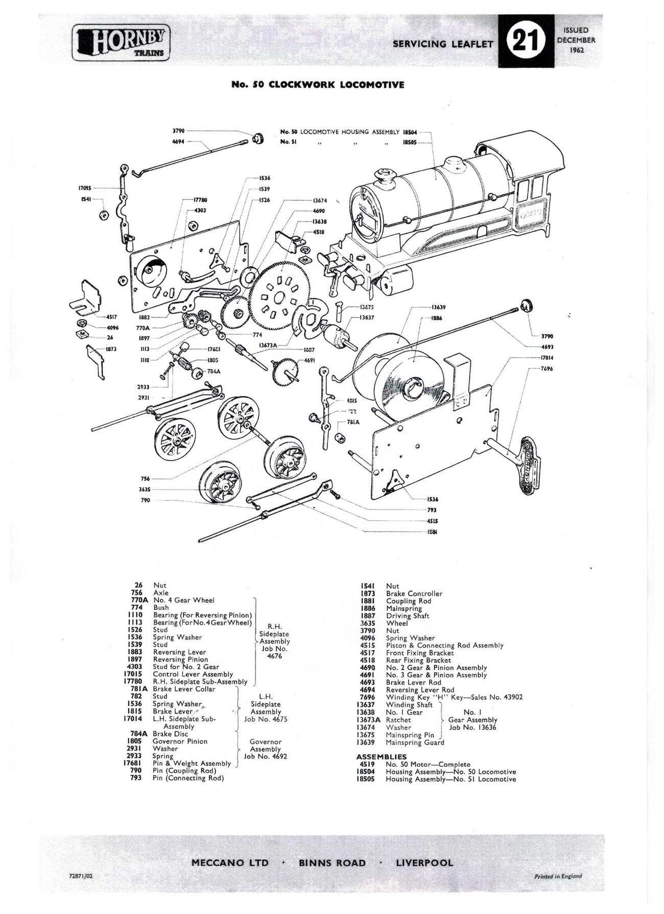 locomotive parts diagram