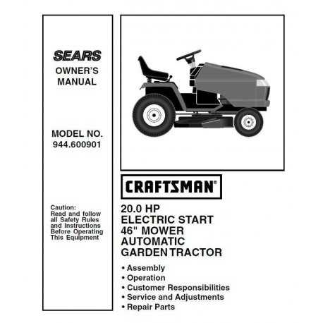 lt1000 craftsman parts diagram