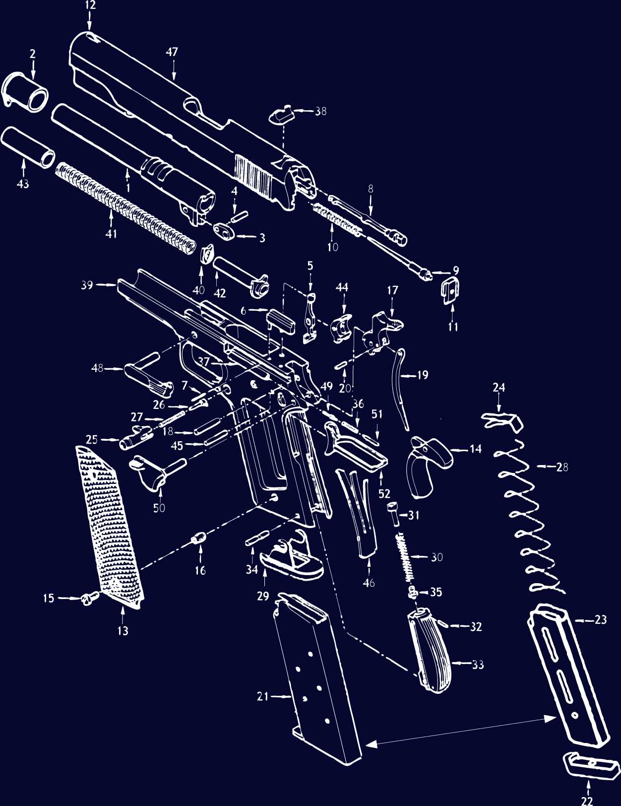 marlin 22 parts diagram