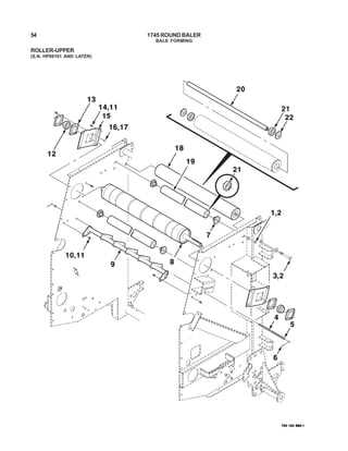 massey ferguson 12 baler parts diagram