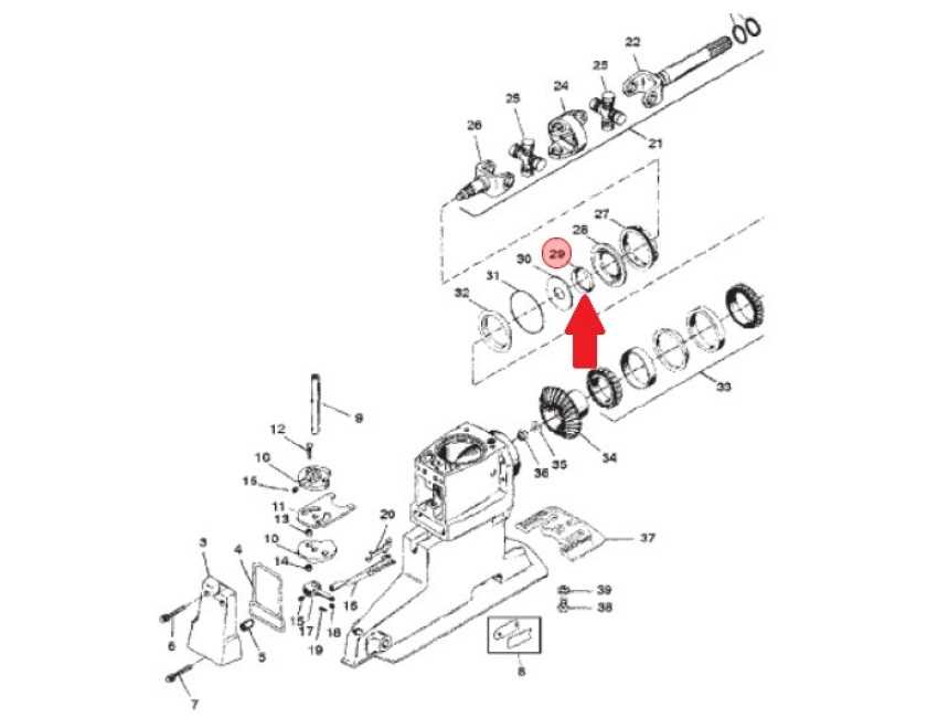 mercruiser bravo 3 outdrive parts diagram