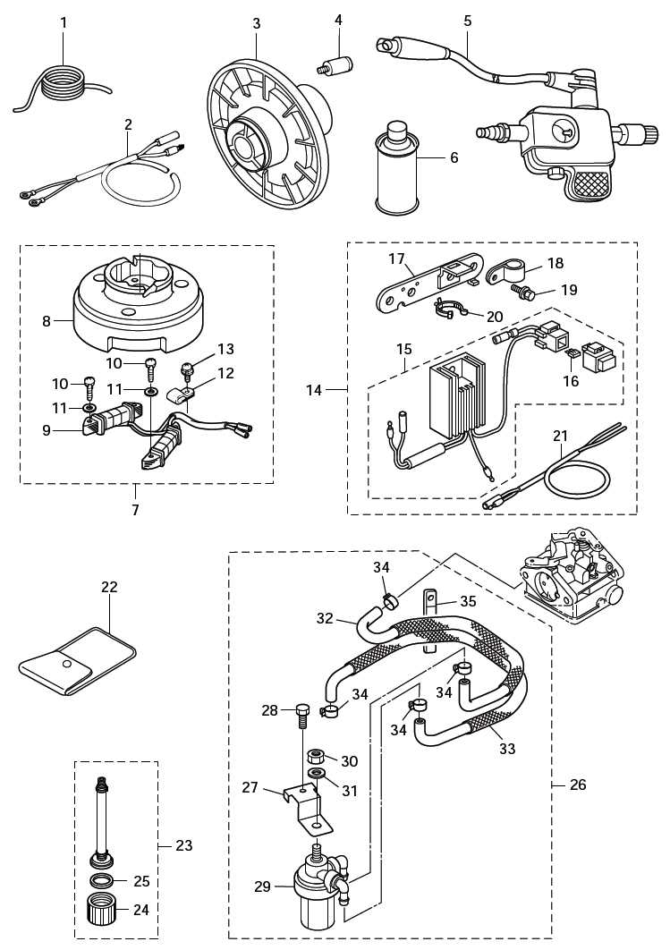 mercury 35 hp outboard parts diagram