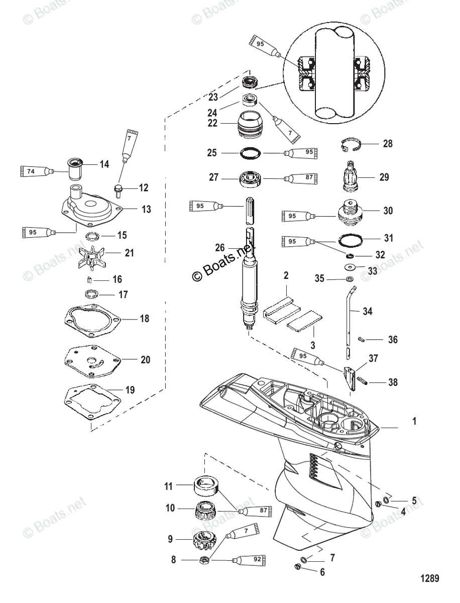 mercury 40 hp 2 stroke parts diagram