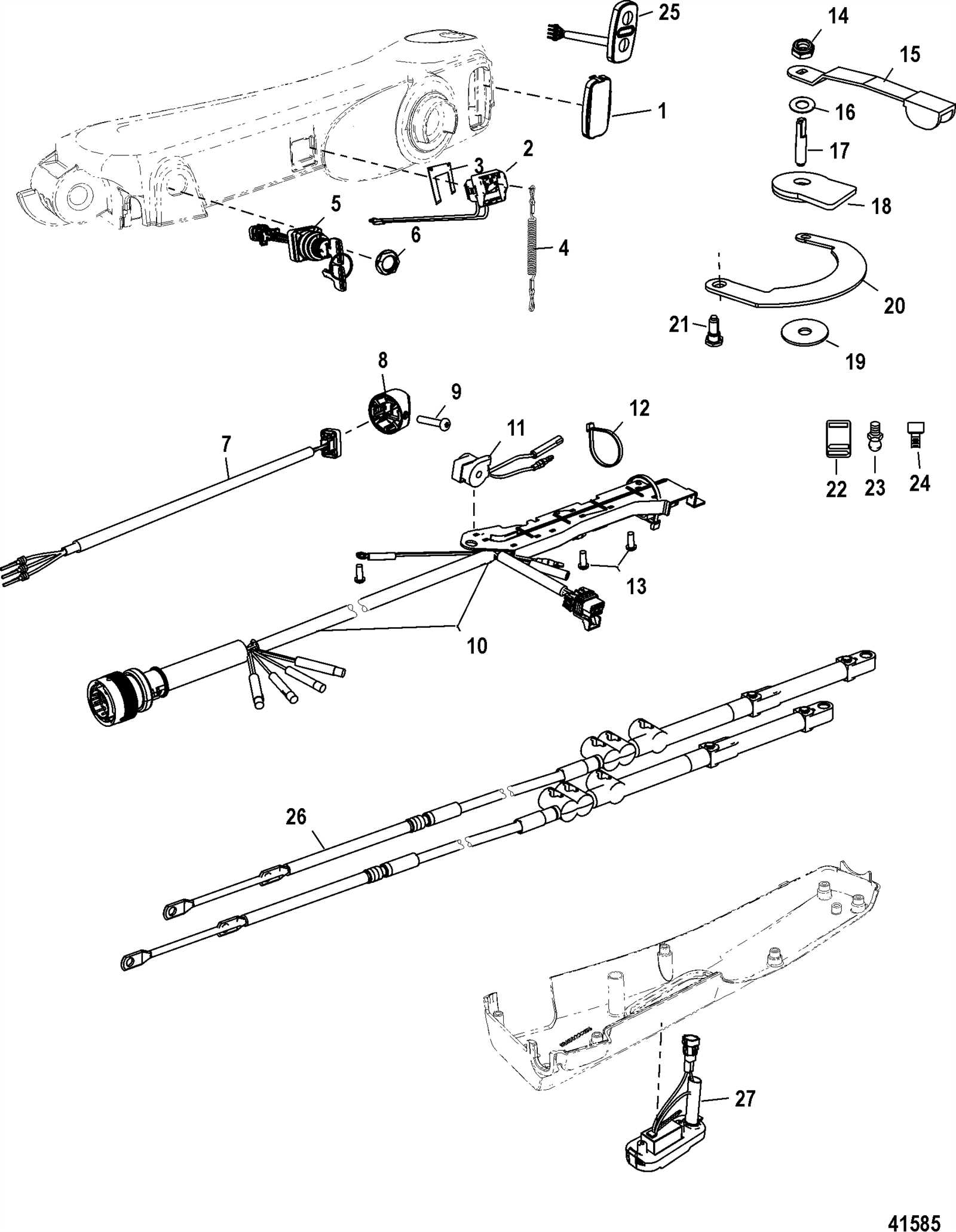 mercury 60 hp 4 stroke parts diagram