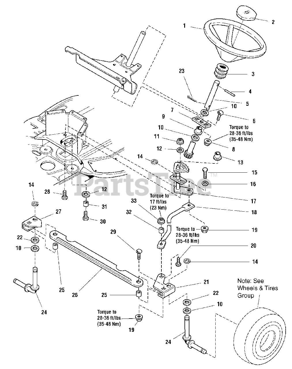 mf 135 parts diagram