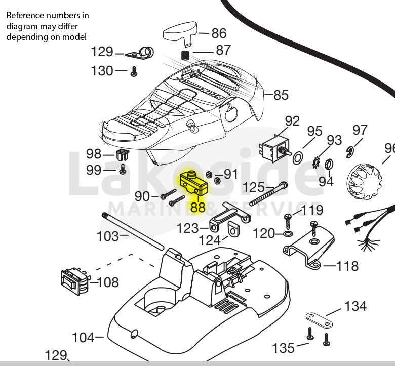 minn kota edge parts diagram