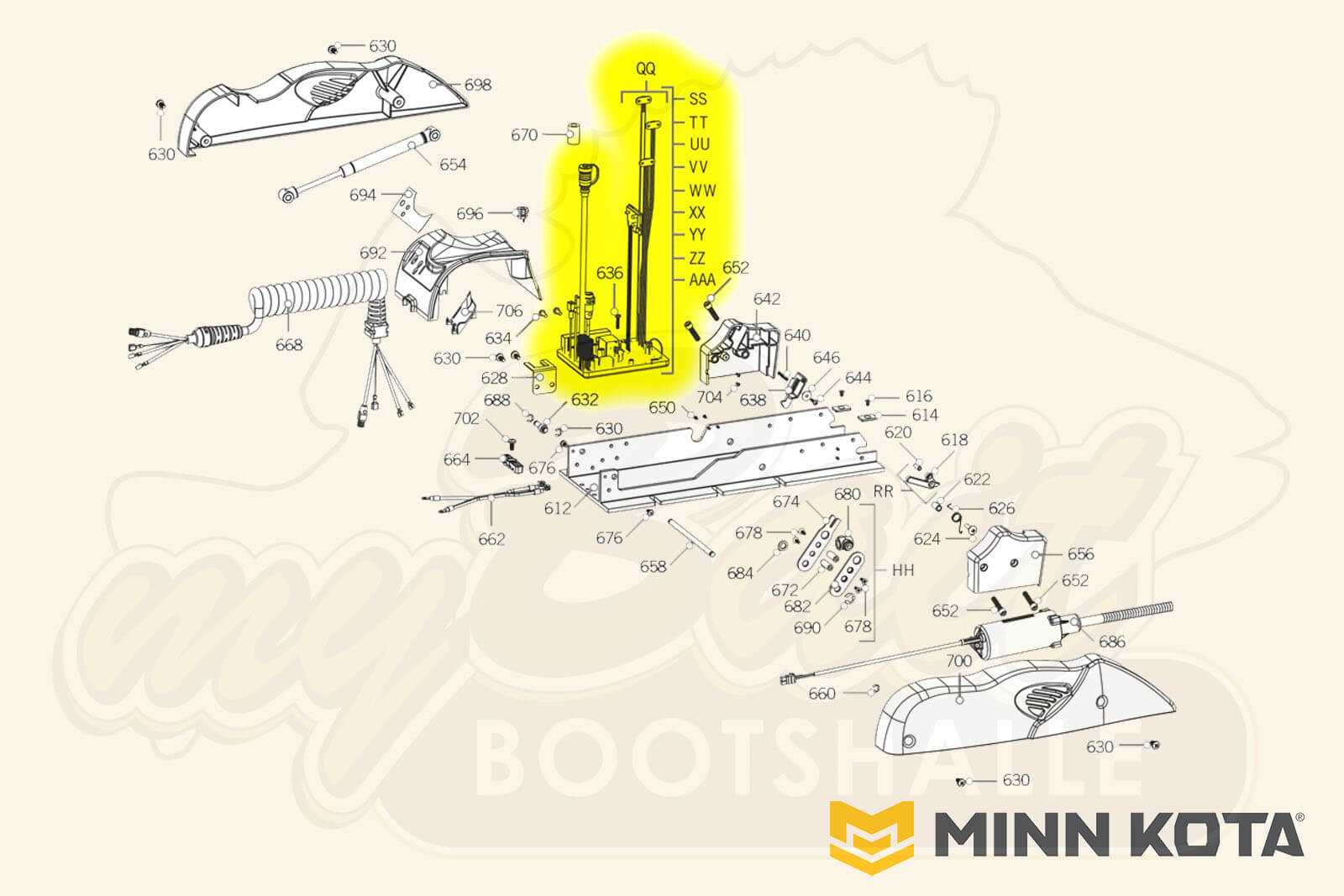 minn kota ulterra parts diagram